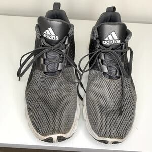 Men's Adidas CQ1058 Gameday Training Running Grey White Shoes Size 10